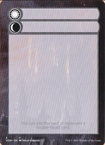 Double-Faced Substitute Card (6)